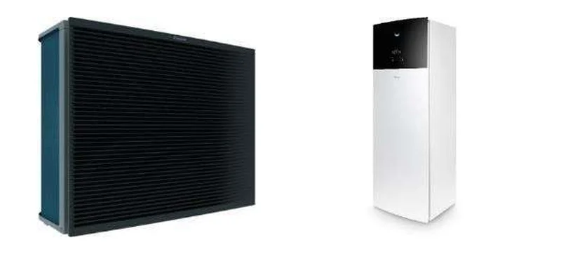 Daikin Altherma augstās temperatūras gaiss-ūdens siltumsūknis 11-16 kW ar integrētu tvertni