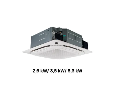 Midea kasetes tipa multi split iekštelpu bloki